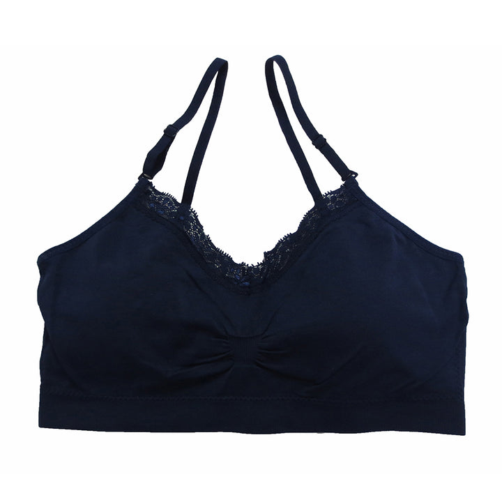 Coobie Bra V-neck Lace Trim (ALL SIZES)(9042)