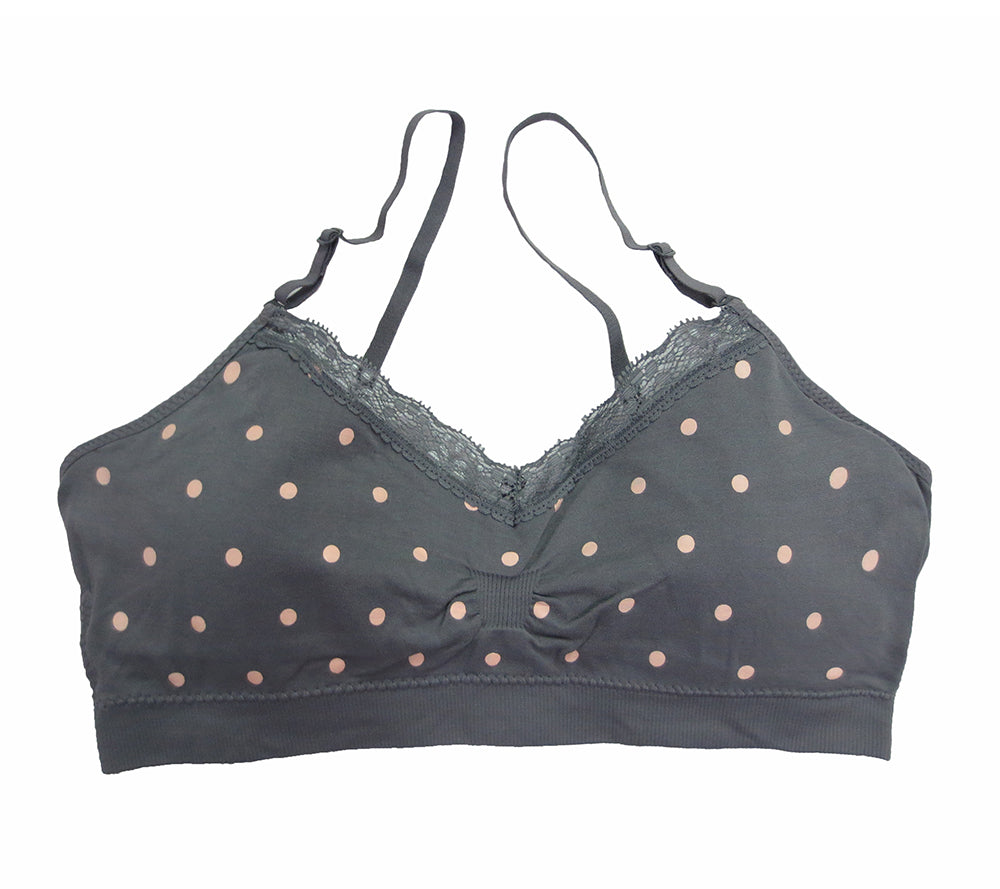 Coobie Bra V-neck Lace Trim (ALL SIZES)(9042)