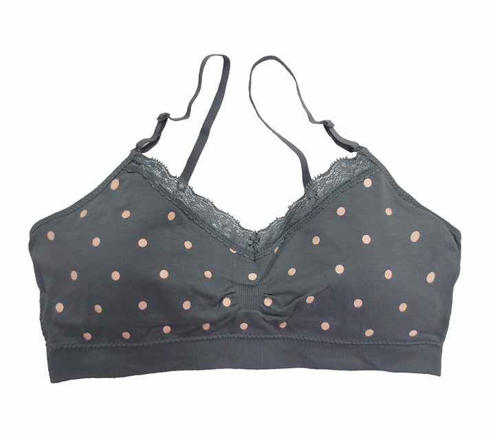 Coobie Bra V-neck Lace Trim (ALL SIZES)(9042)