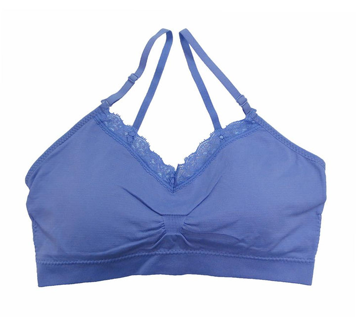 Coobie Bra V-neck Lace Trim (ALL SIZES)(9042)