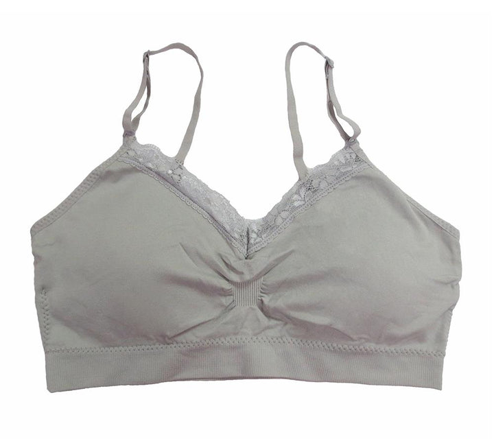 Coobie Bra V-neck Lace Trim (ALL SIZES)(9042)