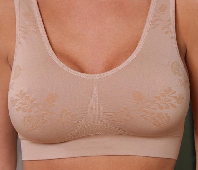 Coobie Comfort Bra - Floral Pattern