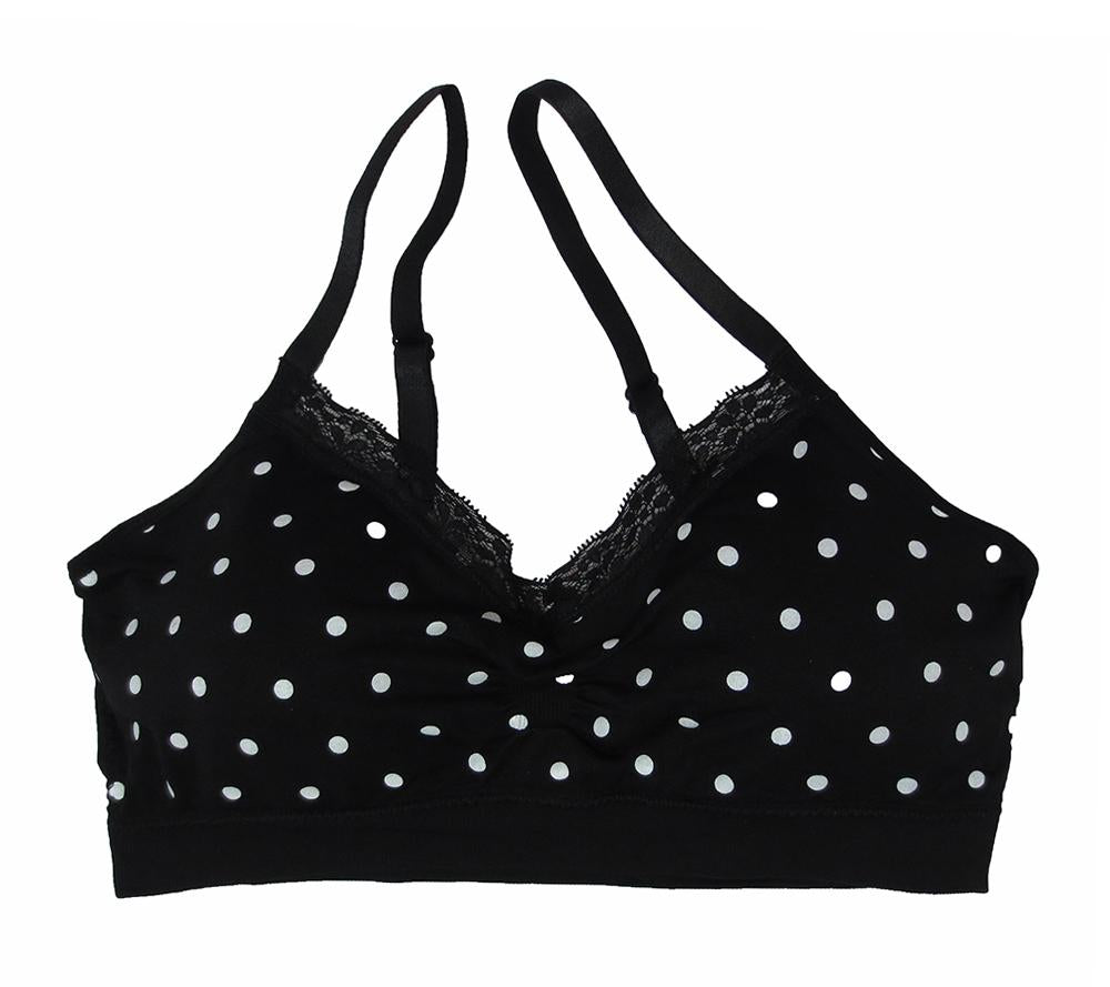 Coobie Bra V-neck Lace Trim (ALL SIZES)(9042)