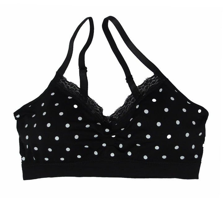 Coobie Bra V-neck Lace Trim (ALL SIZES)(9042)
