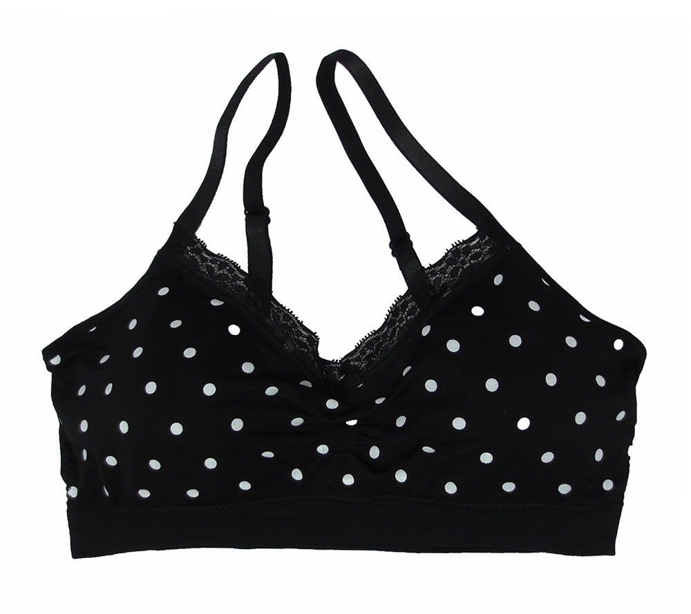 Coobie Bra V-neck Lace Trim (ALL SIZES)(9042)