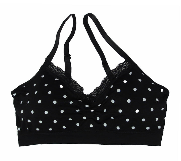 Coobie Bra V-neck Lace Trim (ALL SIZES)(9042)