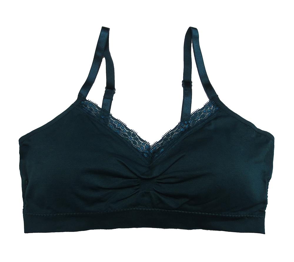 Coobie Bra V-neck Lace Trim (ALL SIZES)(9042)