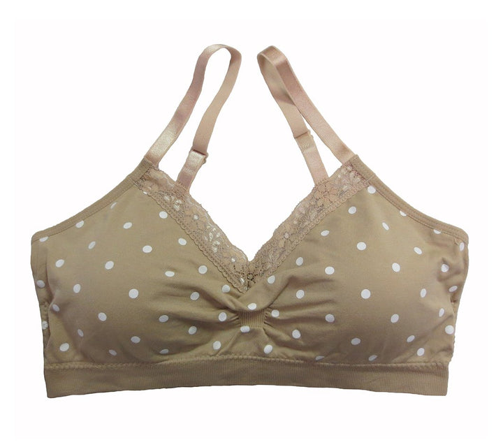 Coobie Bra V-neck Lace Trim (ALL SIZES)(9042)