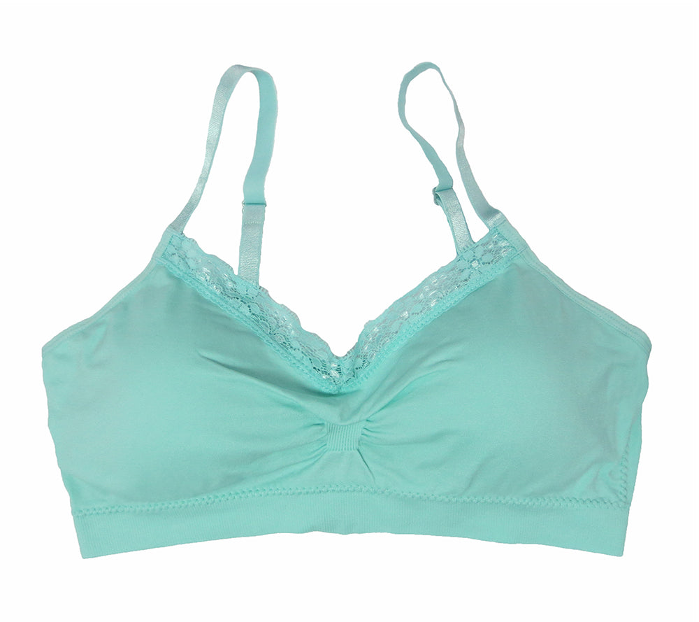 Coobie Bra V-neck Lace Trim (ALL SIZES)(9042)