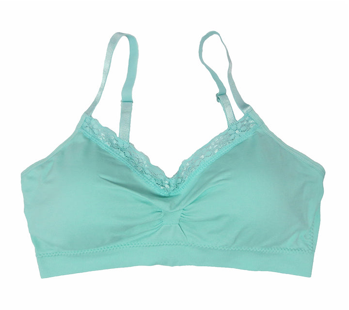 Coobie Bra V-neck Lace Trim (ALL SIZES)(9042)
