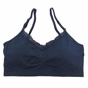 Coobie Bra V-neck Lace Trim (ALL SIZES)(9042)