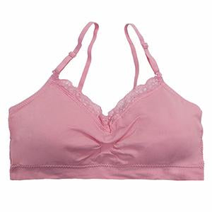 Coobie Seamless V-Neck with Lace Bra, Pomegranate at  Women's  Clothing store