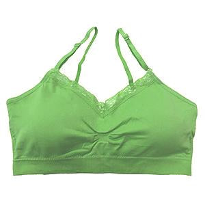 Coobie Bra V-neck Lace Trim (ALL SIZES)(9042)