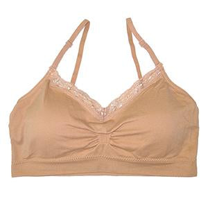 Coobie Bra V-neck Lace Trim (ALL SIZES)(9042)