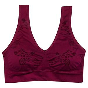 Coobie Comfort Bra - Floral Pattern